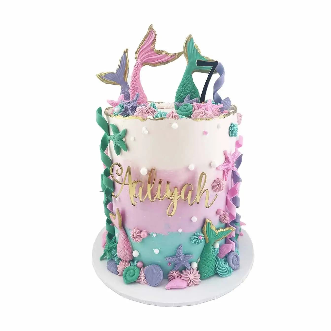 Mermaid Cake (7 days minimum notice) – Cocoa Spice Cakery-sonthuy.vn