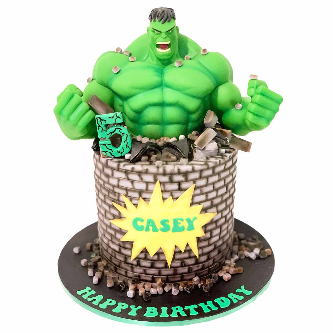 Hulk cake 4