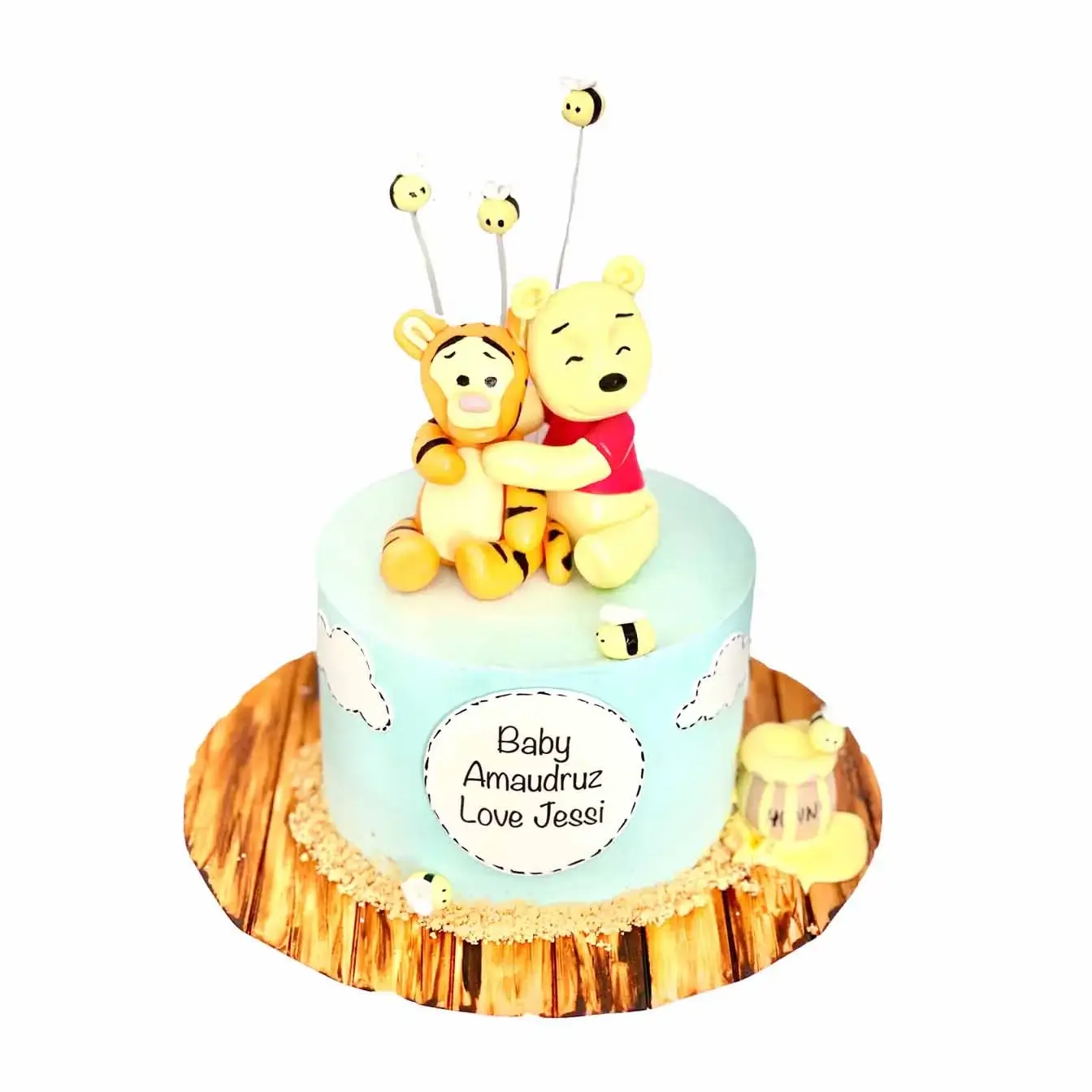 Winnie With Honey Pot  Winnie The Pooh Cake Figure